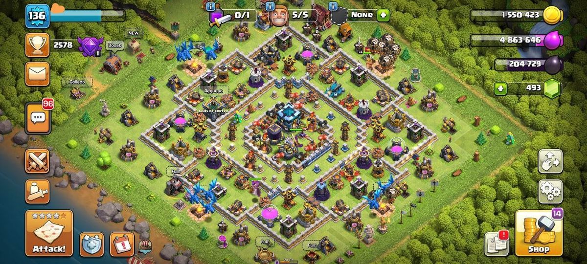 ⭐#6 Clash oF Clans | حساب كـلاش اوف كلانـس👑🏆
