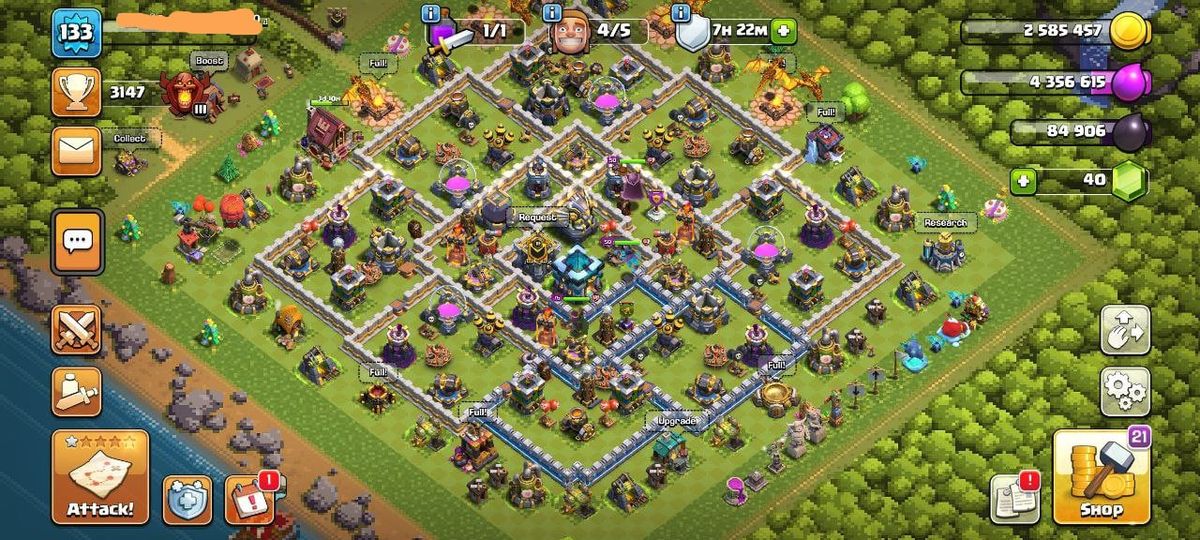 ⭐#8 Clash oF Clans | حساب كـلاش اوف كلانـس👑🏆