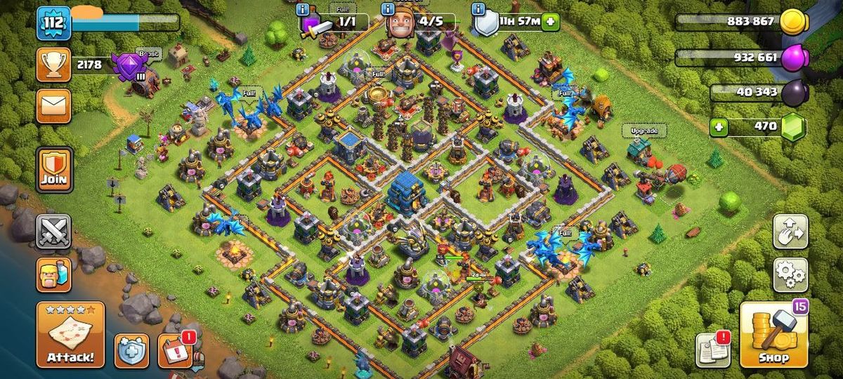⭐#5 Clash oF Clans | حساب كـلاش اوف كلانـس👑🏆