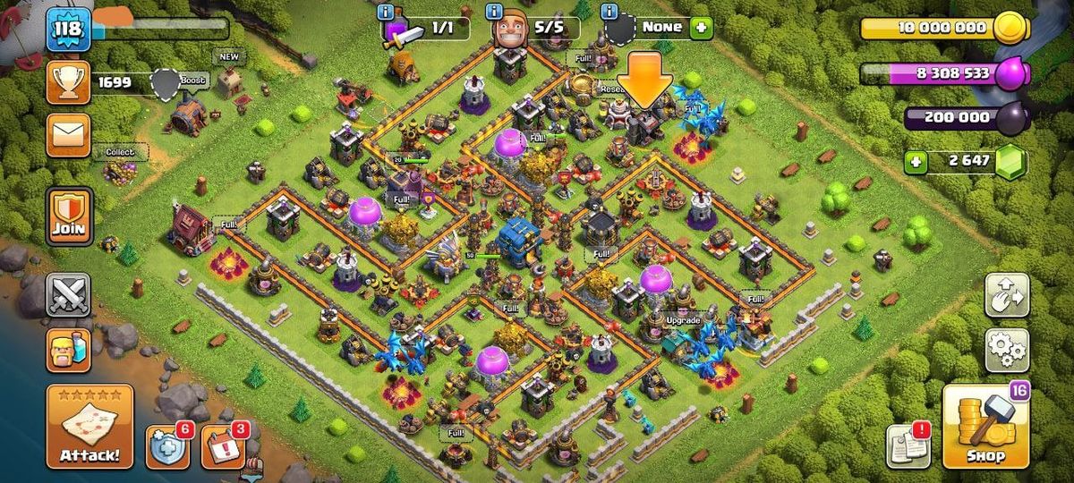 ⭐#17 Clash oF Clans | حساب كـلاش اوف كلانـس👑🏆