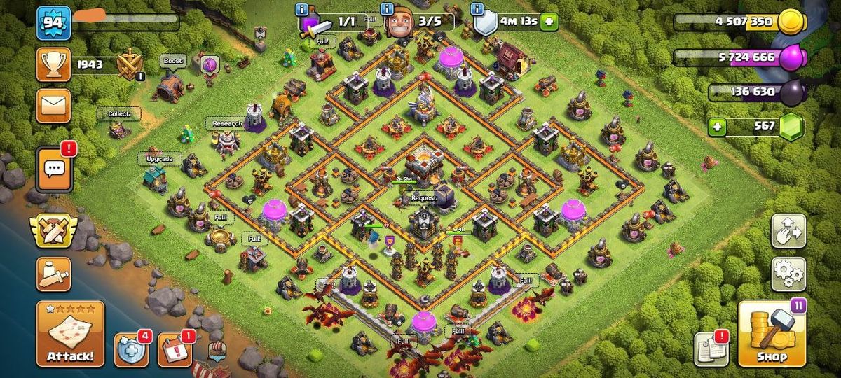 ⭐#23 Clash oF Clans | حساب كـلاش اوف كلانـس👑🏆