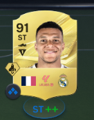 MBAPPE 91  untradable