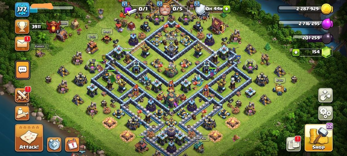 ⭐#44 Clash oF Clans | حساب كـلاش اوف كلانـس👑🏆