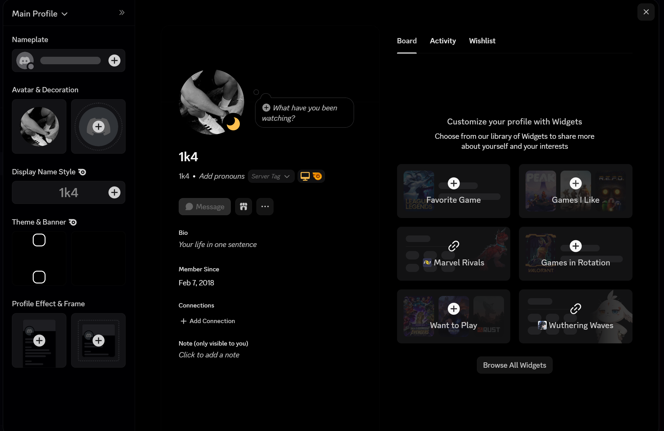 حساب دسكورد ثلاثي مرتب
