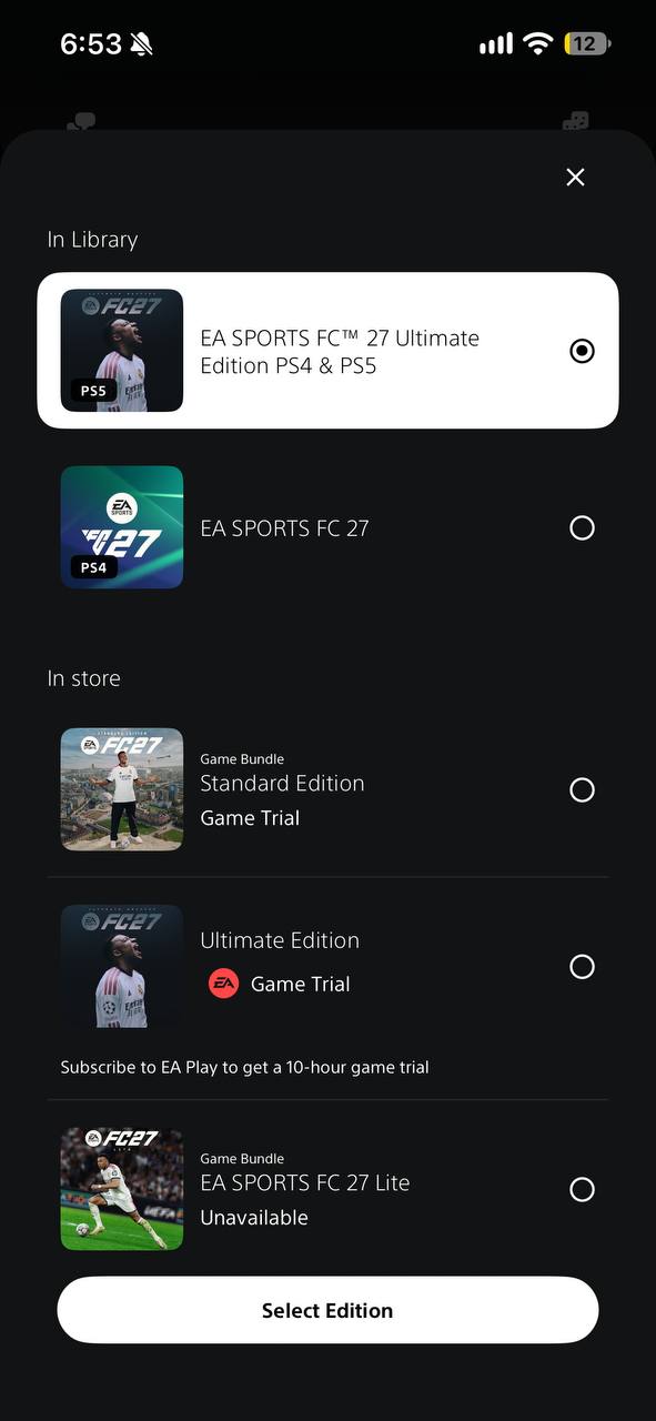 حساب فيفا ٢٧ التمت + بلس