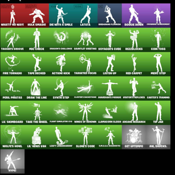 51 SKINS 🔥 HULK 🔥 ROBIN