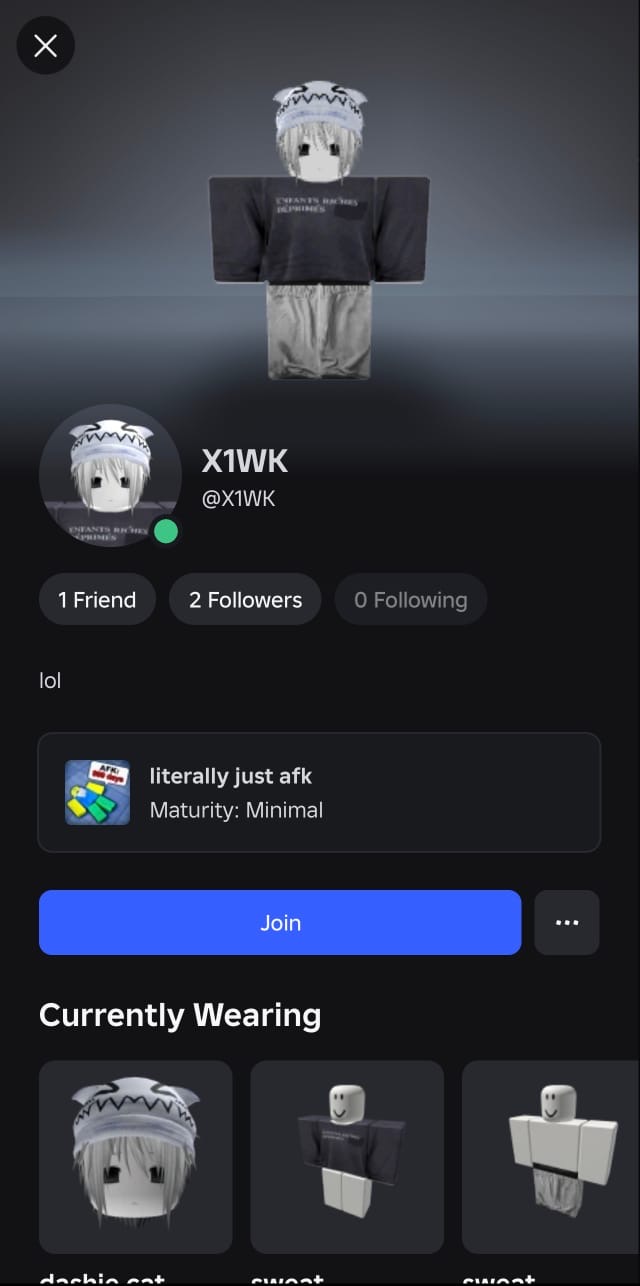 رباعي روبلوكس @X1WK 4 letter