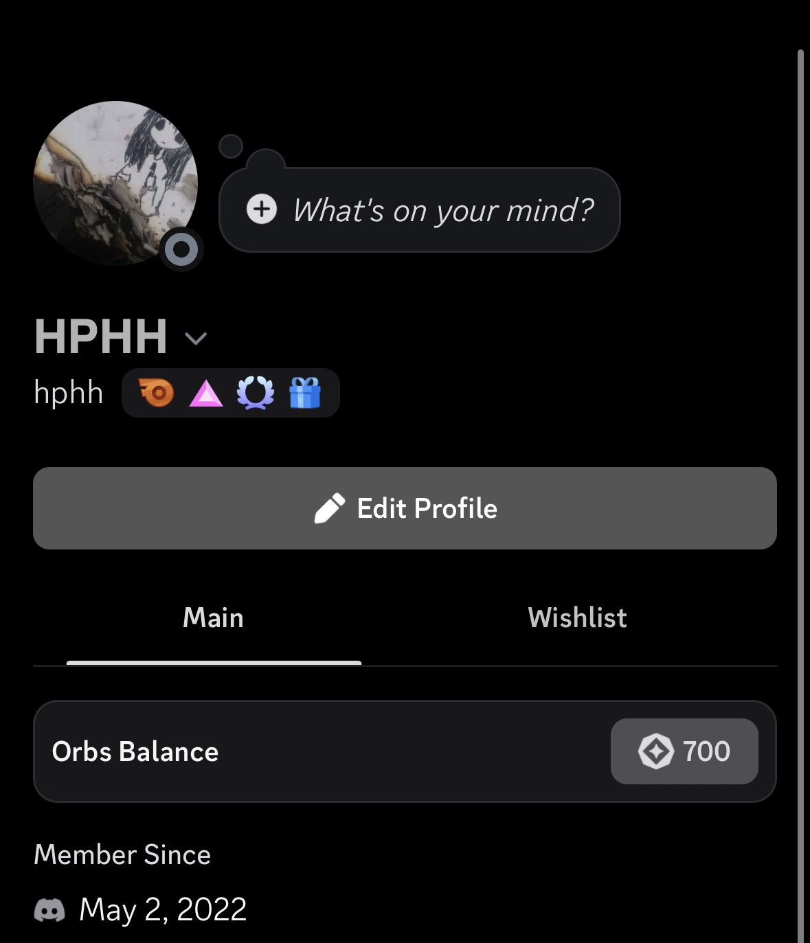يوزر الحساب hphh
