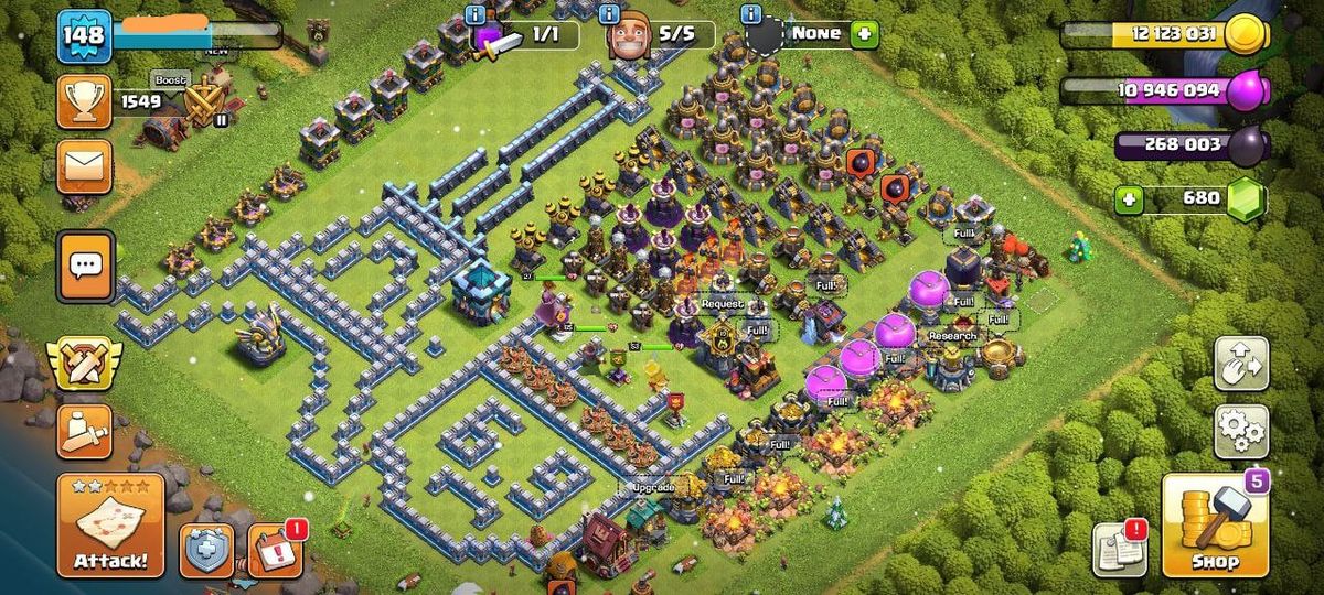 ⭐#7 Clash oF Clans | حساب كـلاش اوف كلانـس👑🏆