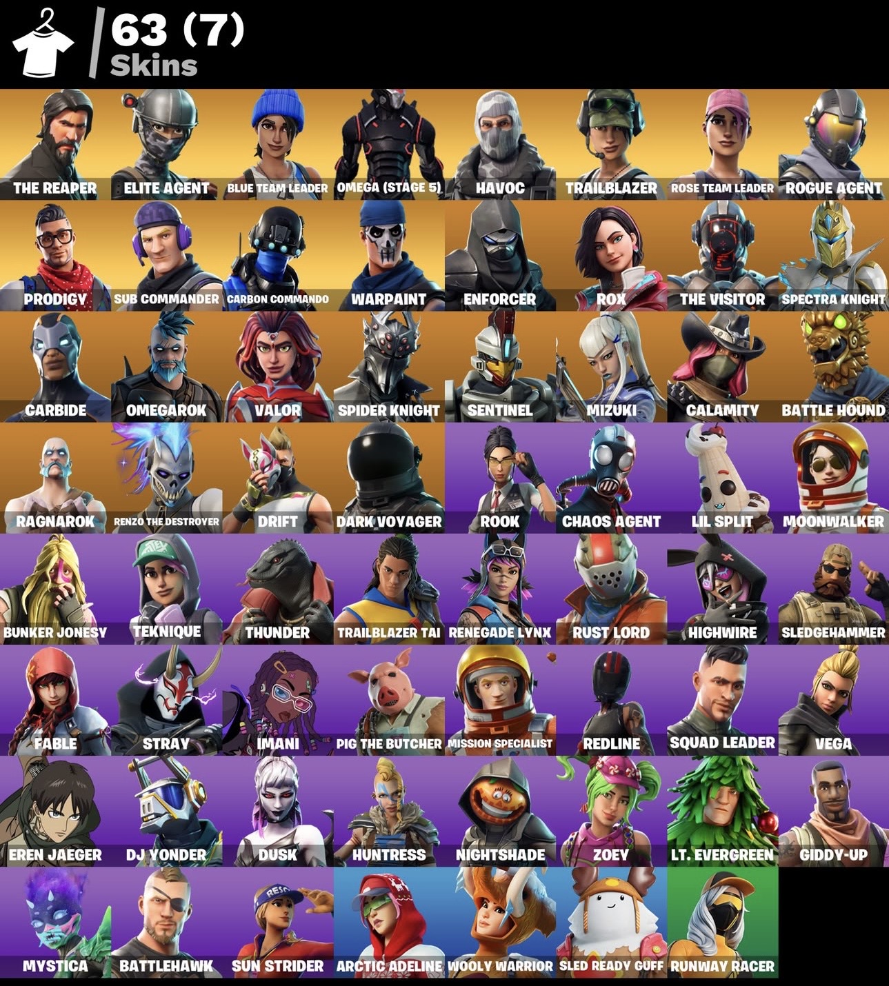 حساب فورت نايت نادر حدا فيه طور الزومبي الاصلي وحزمة تويتش