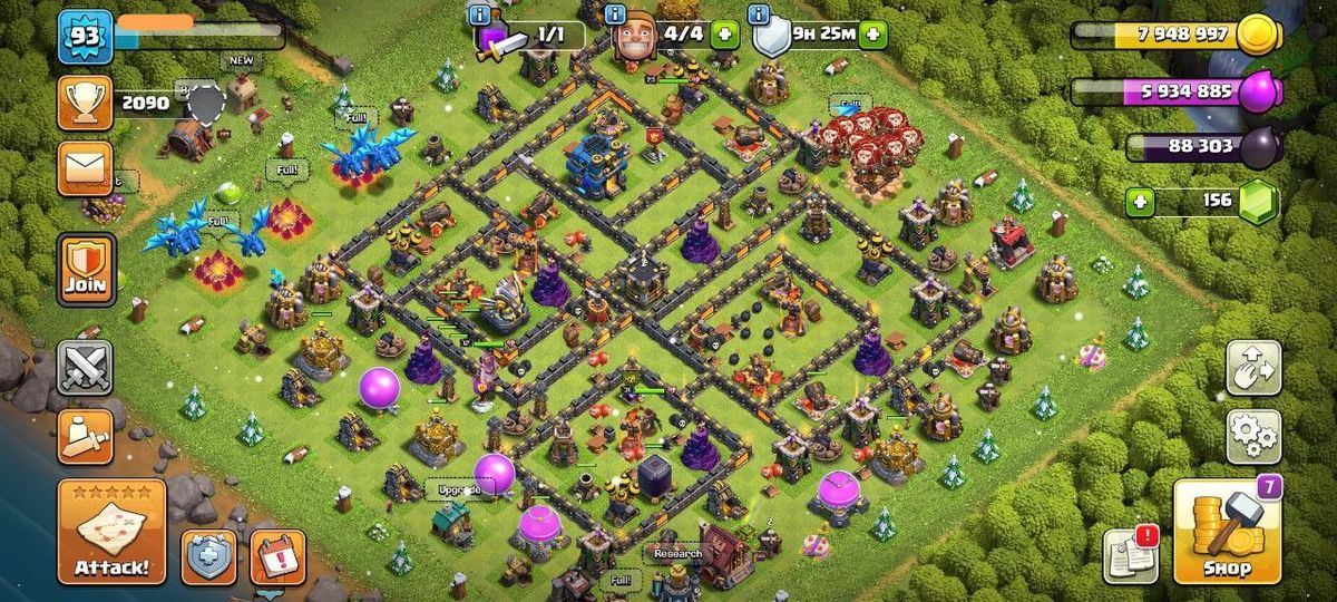 ⭐#8 Clash oF Clans | حساب كـلاش اوف كلانـس👑🏆