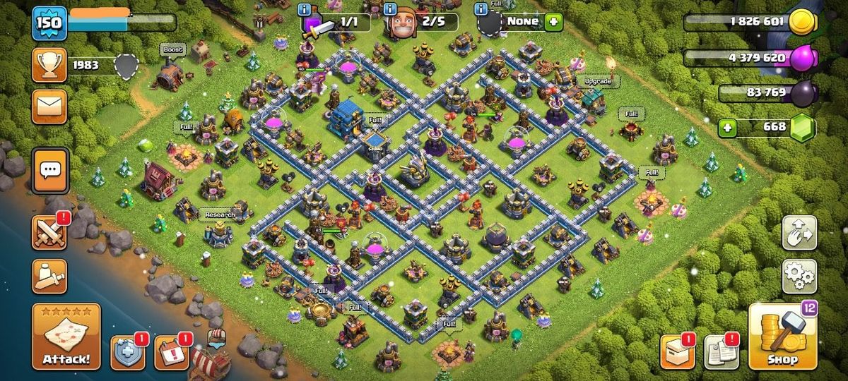 ⭐#5 Clash oF Clans | حساب كـلاش اوف كلانـس👑🏆