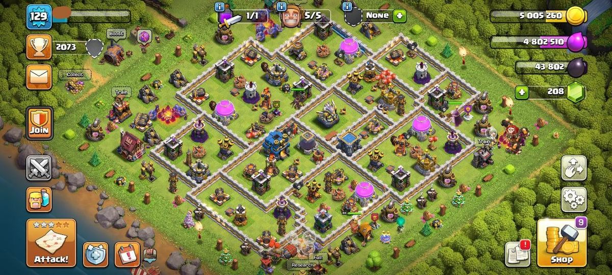 ⭐#4 Clash oF Clans | حساب كـلاش اوف كلانـس👑🏆