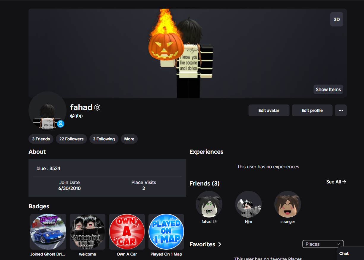 3L Roblox (@qbp ) , MIC , OFF SALES.