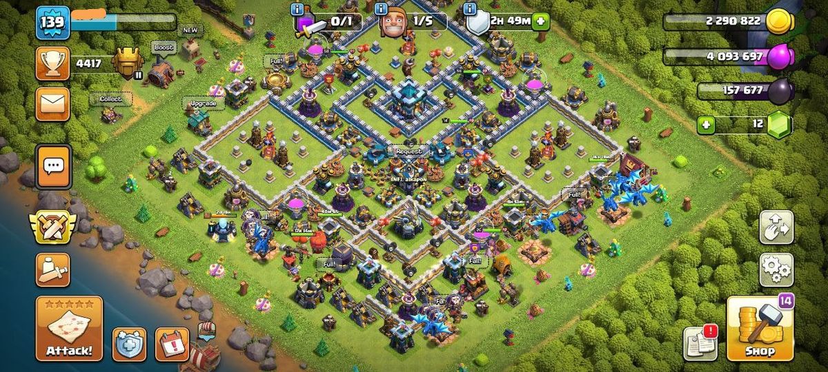 ⭐#7 Clash oF Clans | حساب كـلاش اوف كلانـس👑🏆