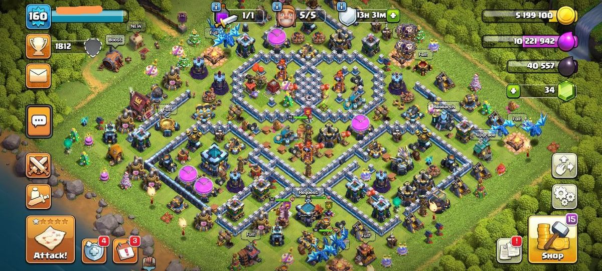 ⭐#15 Clash oF Clans | حساب كـلاش اوف كلانـس👑🏆