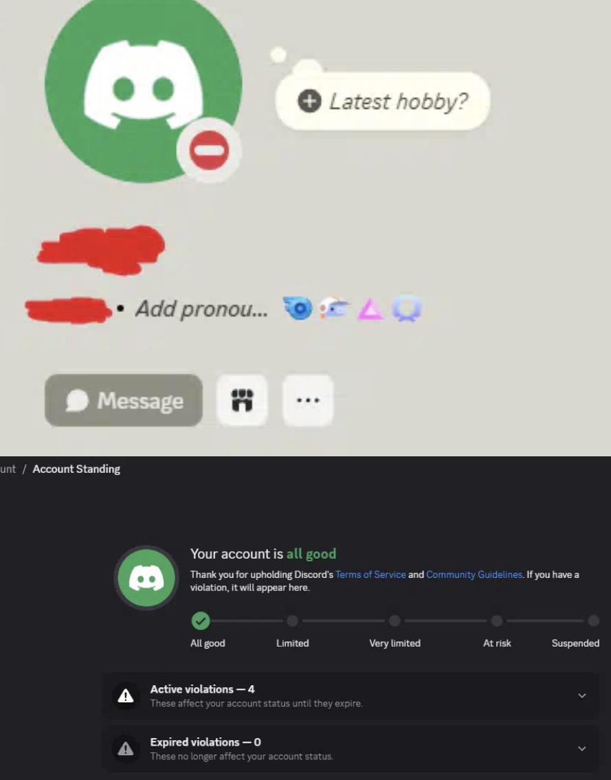 حساب ديسكورد ايرلي سبورت early support